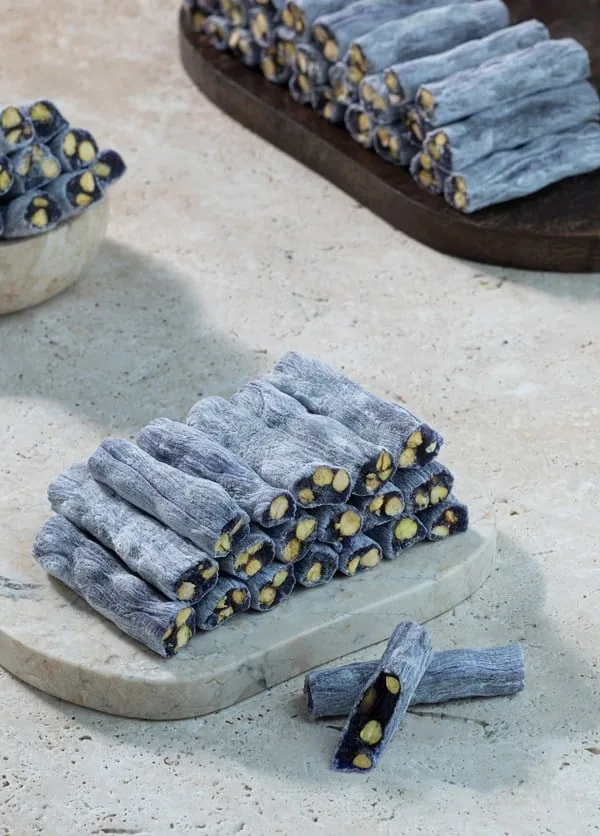 Antep Fıstıklı Karadut Aromalı Fitil Lokum