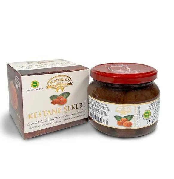 Kestane Şekeri Kavanoz 500 gr