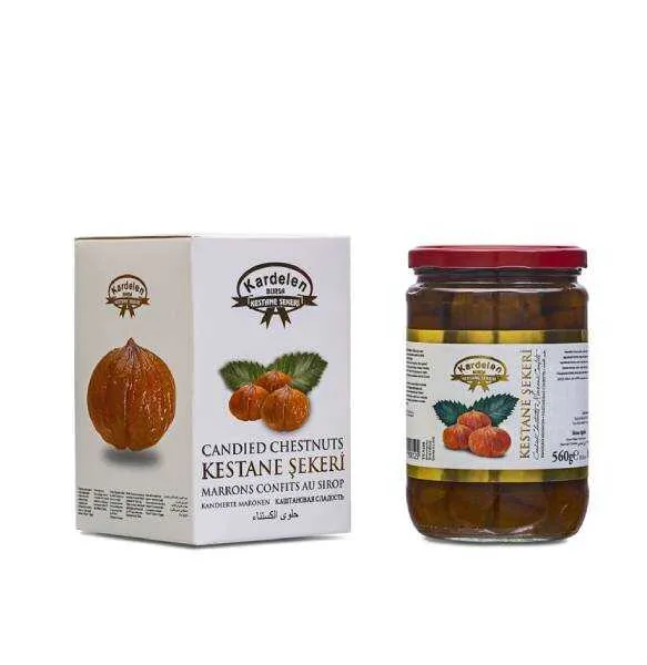 Kestane Şekeri Kavanoz 800 gr
